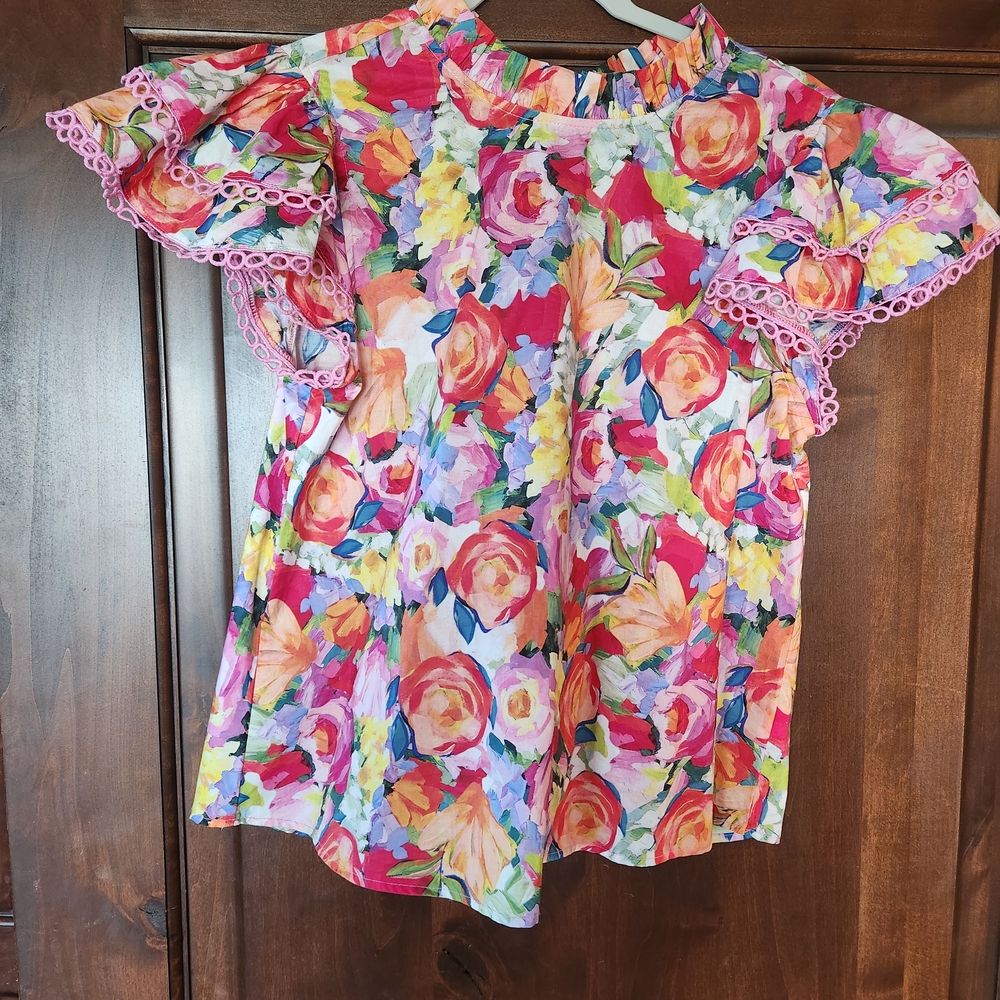 JODIFL Multicolor Floral Top